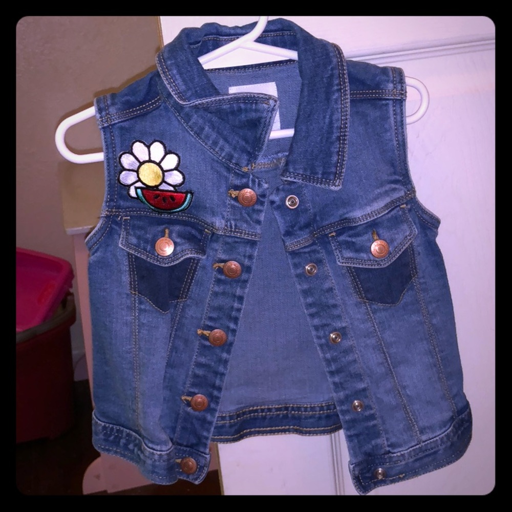 Denim Girls Vest